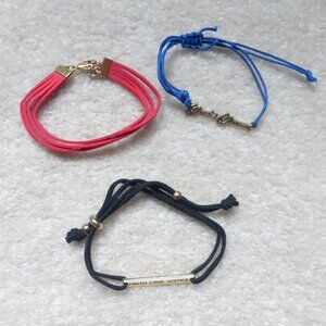 Lot of 3 DC Comics Wonder Woman bracelets